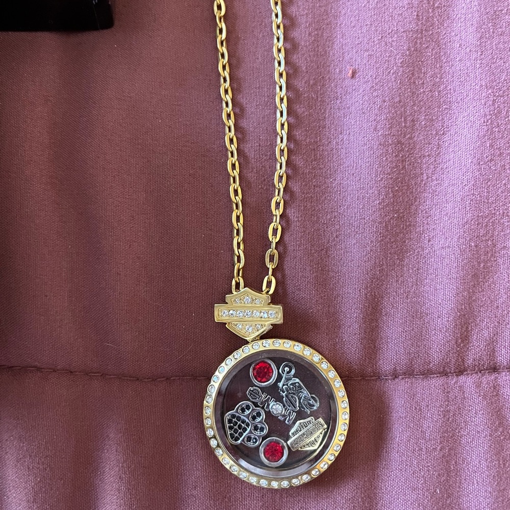 HARLEY DAVIDSON milestone locket - Picture 2 of 7